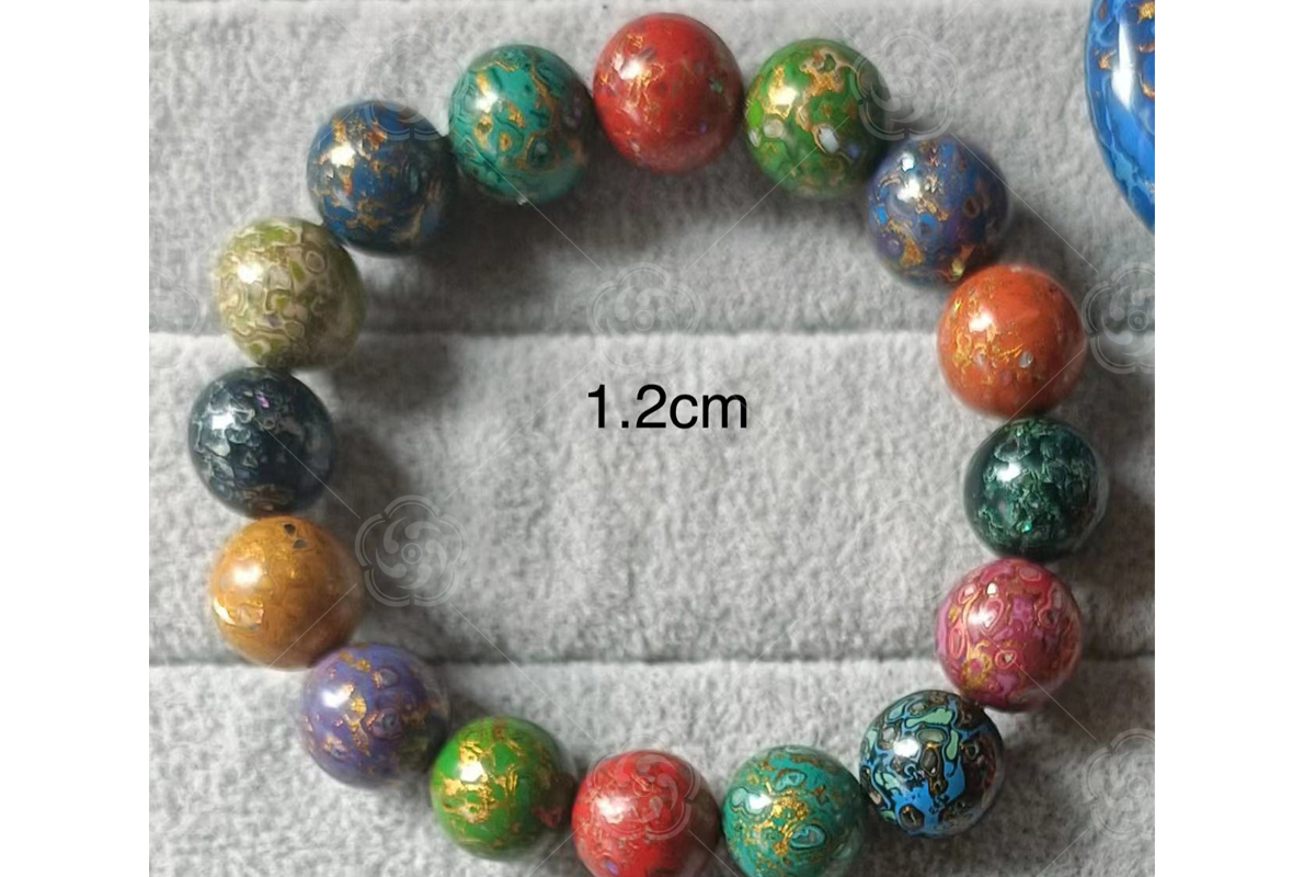 犀皮漆《手串》